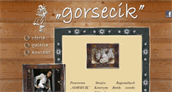 Desktop Screenshot of gorsecik.pl